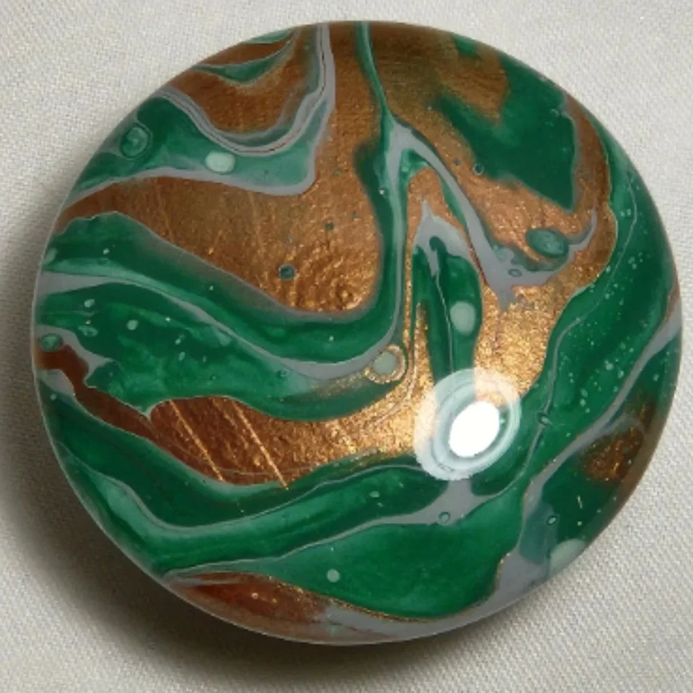 Hand Crafted Cabinet Door Knobs Hand Painted Dresser Furniture Chest Door Art